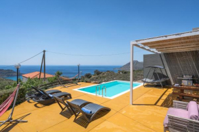 Отель New Modern Villa Mirthios Panorama with Private Swimming Pool and BBQ!  Миртиос